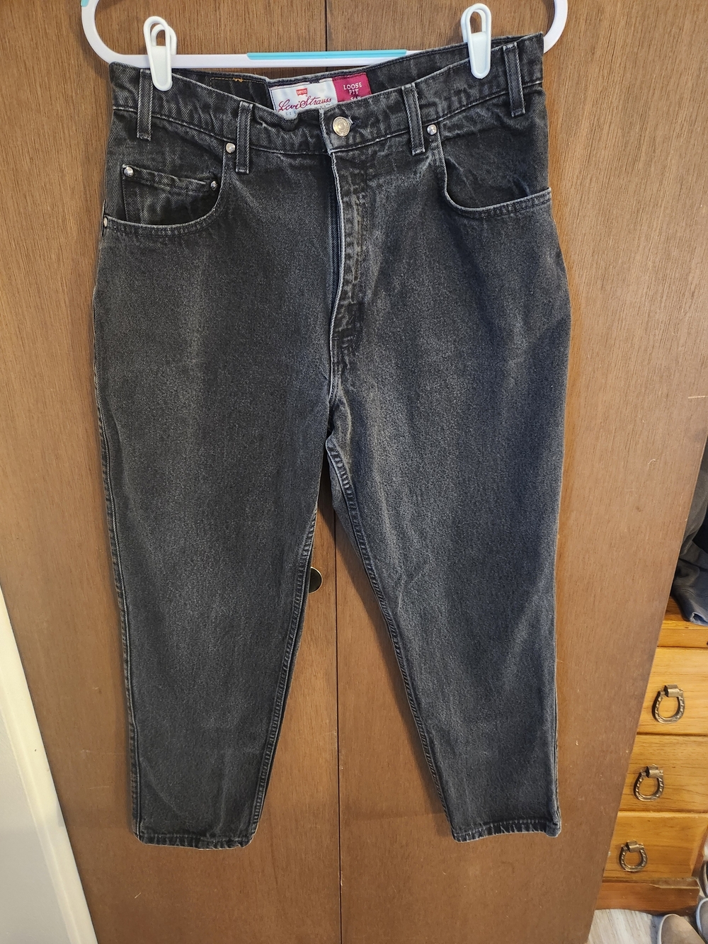 LEVI Men's Black  Jeans